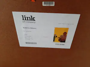 Valerio Adami - Zeefdruk, titel, La Source. Groot werk kopen? Bied vanaf 80!