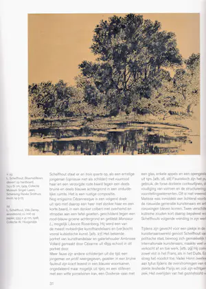 Lodewijk Schelfhout - Landschap met boer in Fontenay, inkttekening (netjes ingelijst) kopen? Bied vanaf 250!