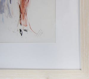 Hans Hellingwerf - Pastel/Krijt. Model, "Anoek". kopen? Bied vanaf 80!