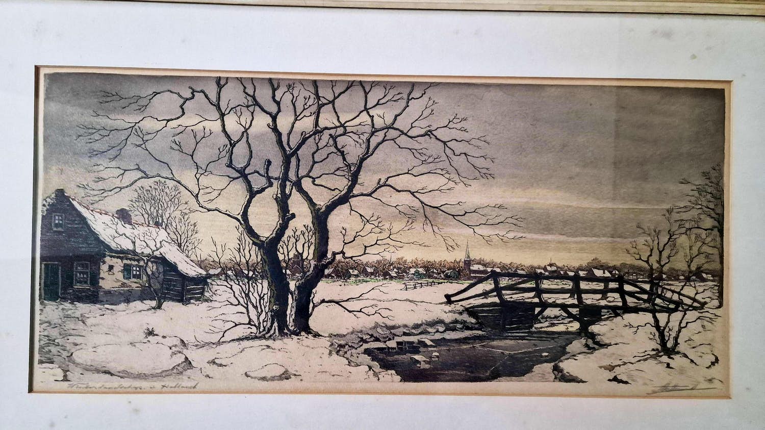 Antoon Hemert - Winterlandschap kopen? Bied vanaf 15!