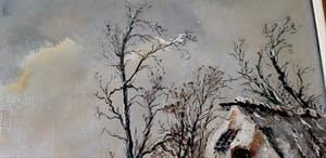 Niet of onleesbaar gesigneerd - Winter aan de plas kopen? Bied vanaf 1!