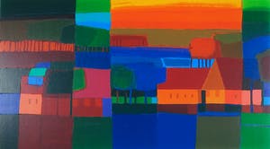 Ton Schulten - Zeefdruk, Herfsttooi kopen? Bied vanaf 250!