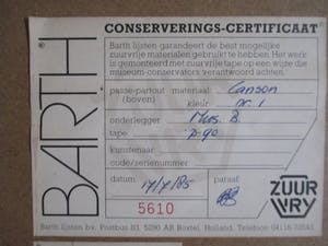 Guillaume Le Roy - Grote ingelijste ets kopen? Bied vanaf 65!