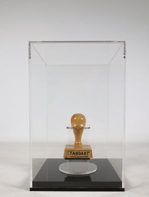 A.R. Penck - Handgesigneerde en genummerde stempel - Standart kopen? Bied vanaf 1!