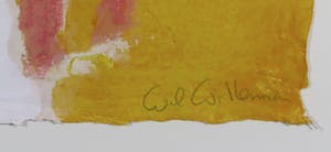 Wil Willemsen - Zeefdruk, Talking - Ingelijst kopen? Bied vanaf 50!