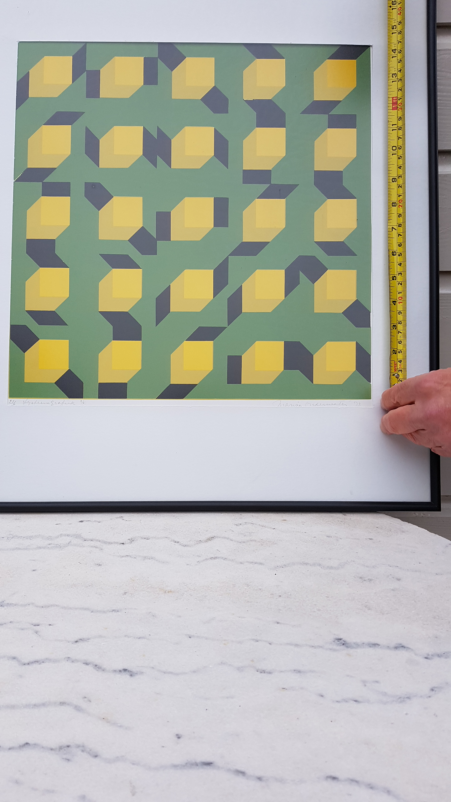 Marisa Onderwater - Mathematische vlakverdeling "Citroentjes" kopen? Bied vanaf 200!