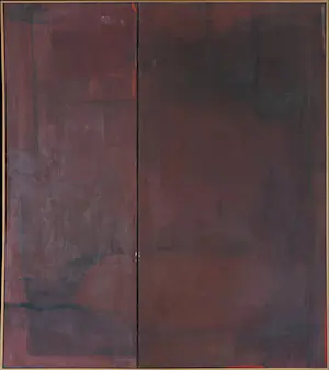 AcheterLinda van der Gaag - Olieverf op doek, Zonder titel - Ingelijst (Zeer groot)? Enchérissez de 100!