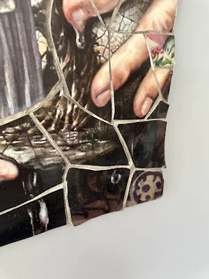 Patrick Bergsma - Collage met verschillende prints en fragmenten uit het werk Gebroken Glans kopen? Bied vanaf 199!