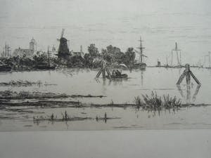 Carel Nicolaas Storm van 's-Gravesande - DORDRECHT-GEZICHT BIJ DE BIESBOSCH kopen? Bied vanaf 40!