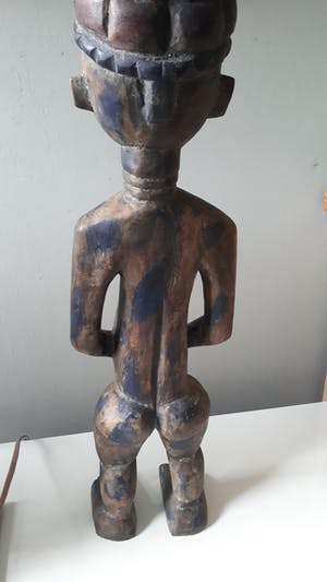 Akan - ASHANTI / ASANTE / FANTE Vruchtbaarheidsbeeld 62 cm - Geen minimum ! kopen? Bied vanaf 1!
