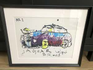 Herman Brood - Jaguar Mark II verkocht voor € 150!