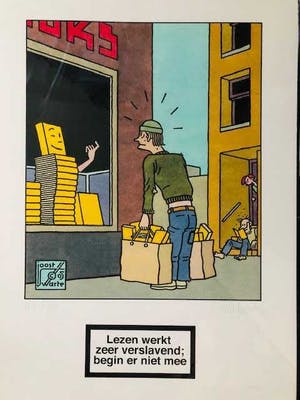 Joost Swarte - Lezen werkt zeer verslavend kopen? Bied vanaf 25!