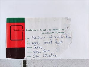 Olav Cleofas van Overbeek - Stilleven met zwarte kom kopen? Bied vanaf 50!