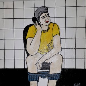 Anke Peddemors - kunst voor in het kleinste kamertje m25 kopen? Bied vanaf 15!