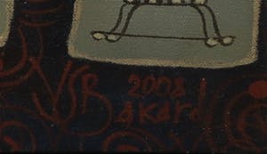 Valentin Bakardjiev - Olieverf op doek, Memories of the Palace IV - Ingelijst (Groot) kopen? Bied vanaf 100!