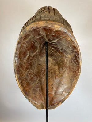 Punu - African female mask from the Punu - Gabon. kopen? Bied vanaf 45!
