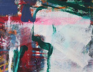 Mathieu Berden - Acryl op doek, Abstracte compositie (Zeer groot) kopen? Bied vanaf 800!
