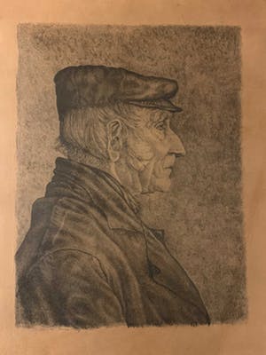 Niet of onleesbaar gesigneerd - Fraai portret kopen? Bied vanaf 10!