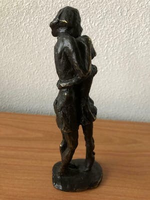 Astrid Veldhuyzen-Koppen - - prachtige, zware, vol bronzen sculptuur moeder en dochter kopen? Bied vanaf 49!