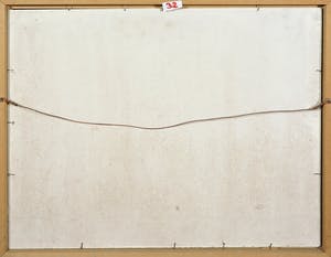 Jan Dekker - Olieverf op hardboard, Gras Oogsten, Ingelijst kopen? Bied vanaf 1!