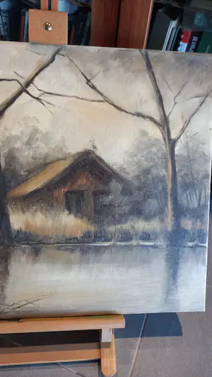 Pieter Vriends - Brabants landschap kopen? Bied vanaf 10!