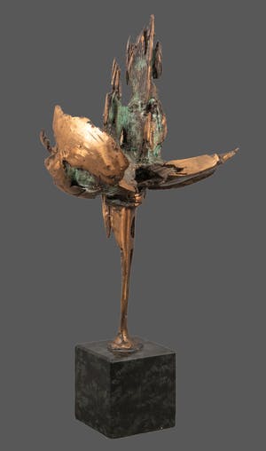Wim Rijvers - Lente, bronzen beeld (unica, volledig gedocumenteerd) kopen? Bied vanaf 1295!