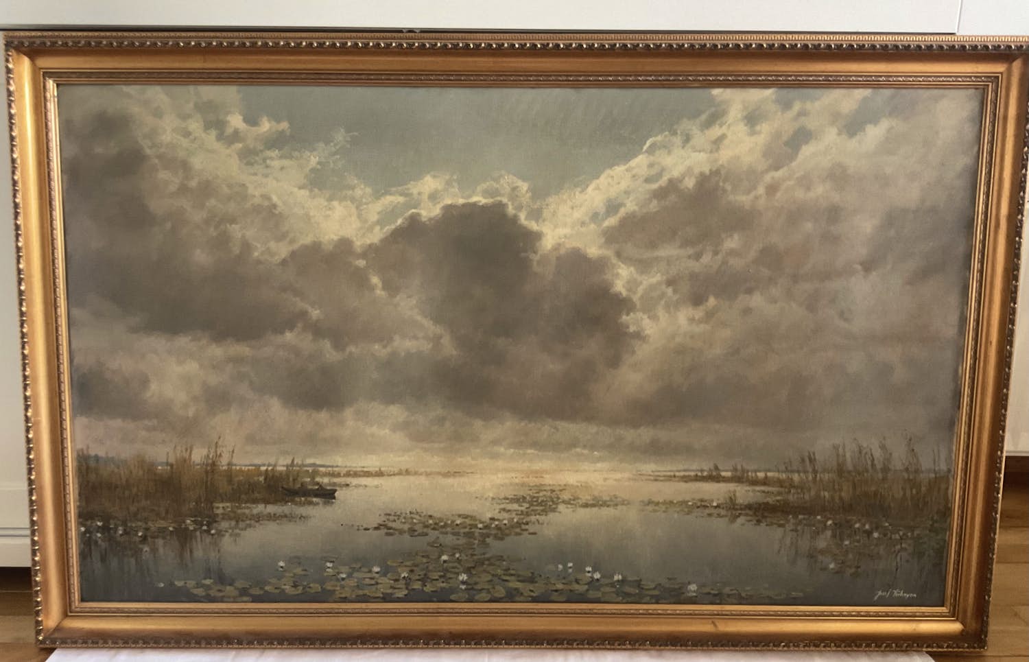 Josef Verheijen - Polder landschap verkocht voor € 50!