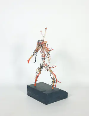 Erica Wesseling - Beeld in gemengde techniek, Energy man kopen? Bied vanaf 1!