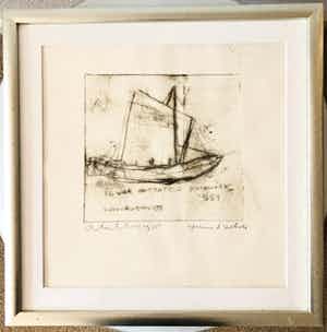 Anton Heyboer - Vroege ETS Anton Heyboer - Boot - 1978 verkocht voor € 169!