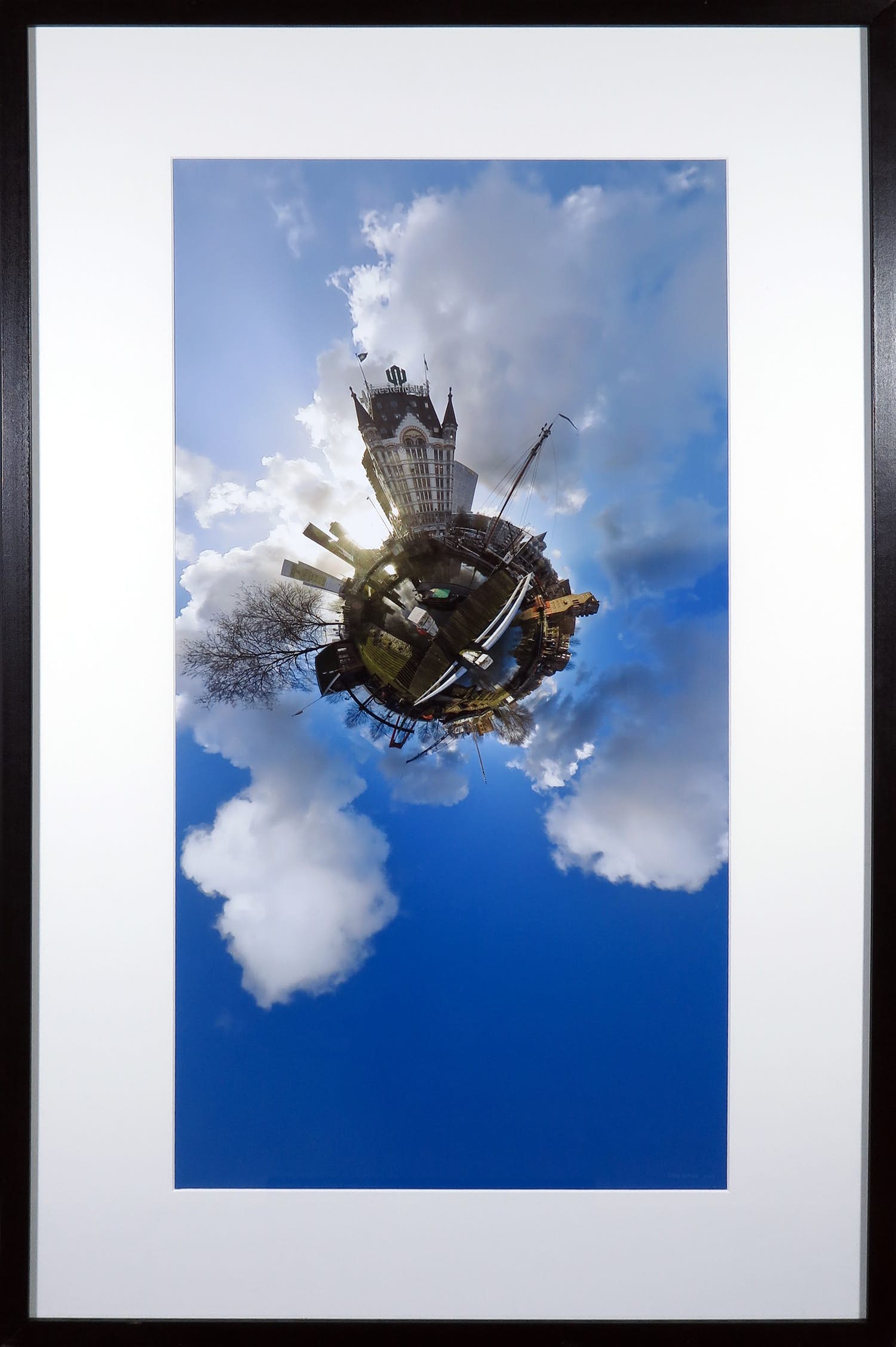 Robin Noorda - Foto, Oude Haven (Rotterdam) - Ingelijst (Groot) verkocht voor € 100!