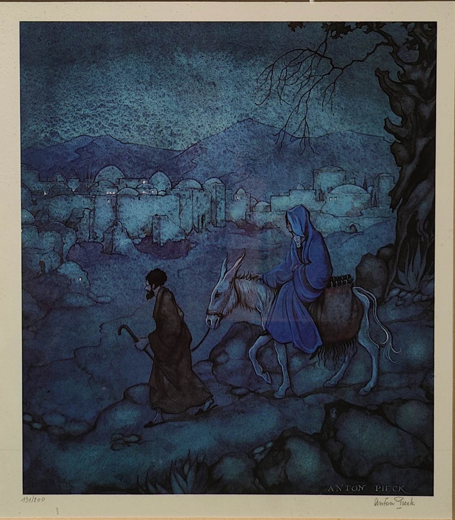 Anton Pieck - Flug nach Bethlehem kopen? Bied vanaf 25!