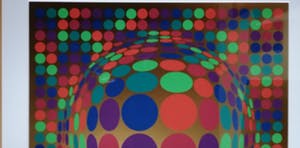 Victor Vasarely - Geometrische compositie kopen? Bied vanaf 375!