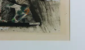 Paul Citroen - Collage op board, Visitez acedemie revue - Ingelijst kopen? Bied vanaf 75!