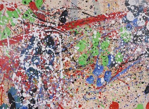 Arty Grimm - Acryl op doek, Tweeluik - Ingelijst (Zeer Groot) kopen? Bied vanaf 500!