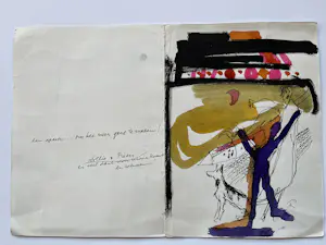 Pieter Defesche - Een aparte ...., om het weer goed te maken (2-zijdig kunstwerk) kopen? Bied vanaf 500!