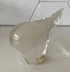 Niet of onleesbaar gesigneerd - Citrus glazen beeldje van een olifant kopen? Bied vanaf 1!