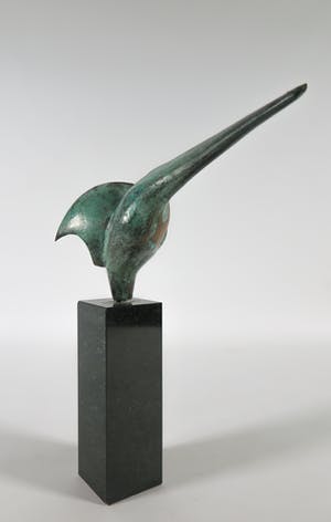 Ruurd Hallema - Bronzen beeld, Trots kopen? Bied vanaf 250!