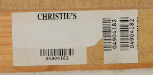 Hubert van Hille - Ingelijste olieverf op doek: Groene vaas en rode bloemen kopen? Bied vanaf 399!