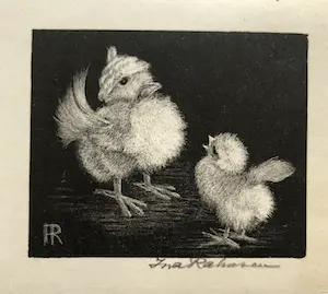 Ina Rahusen - Drie gesigneerde litho’s kopen? Bied vanaf 39!