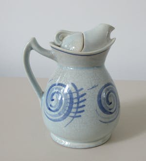 Susie Cooper - Zeldzaam Art Deco 1/2 pint Cacao potje - Crown Works Burslem kopen? Bied vanaf 1!
