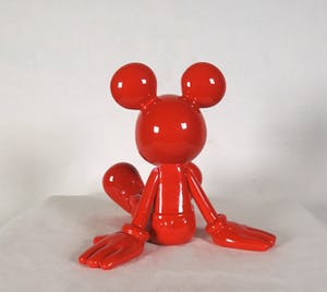 Marcel Wanders - Disney - Leblon Delienne - Sitting Mickey Glossy Red kopen? Bied vanaf 1!