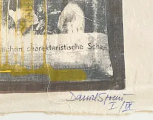 Daniel Spoerri - Die Morduntersuchung (Ertrinkungstod) kaufen? Bieten Sie von 470!