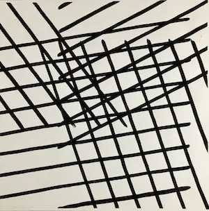 Jerry Keizer - Abstracte inkt penseel tekeningen (3x) kopen? Bied vanaf 175!