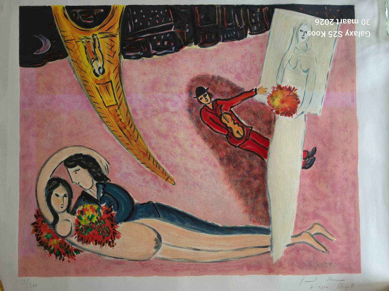 David Stein - D’apres Chagall kopen? Bied vanaf 250!