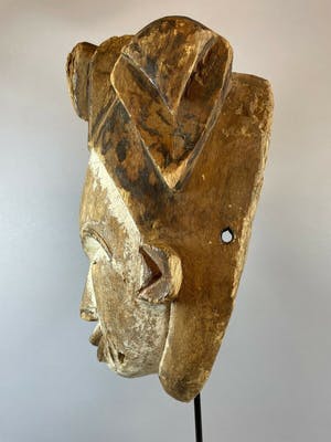 Punu - 210838 - African Punu-Lumbo mask - Gabon. kopen? Bied vanaf 45!