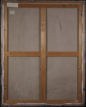 Niet of onleesbaar gesigneerd - Olieverf op doek, Tulp - Ingelijst (Zeer groot) kopen? Bied vanaf 1!
