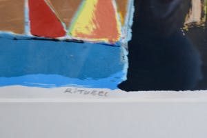 Cor de Jong - Zeefdruk op papier - Zonder titel - Ingelijst kopen? Bied vanaf 1!