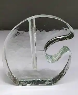 August Walther & Sohne AG - Zware solifleur ontwerp Pukeberg verkauft für € 20!