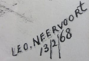 Leo Neervoort - Naïve schilder kopen? Bied vanaf 20!