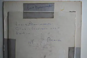 Louis Boermeester - glas-in-lood ontwerp kopen? Bied vanaf 100!